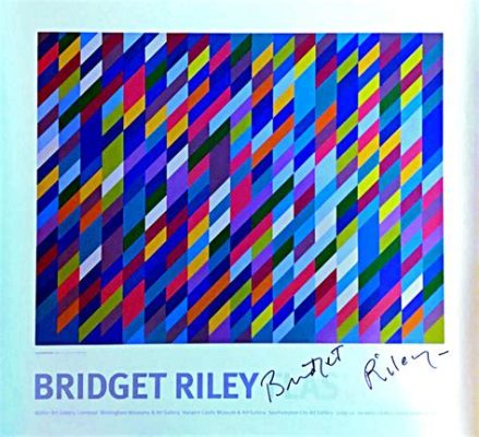 The Blue Panels Abstractie en geometrische harmonie in de werken van Bridget Riley!